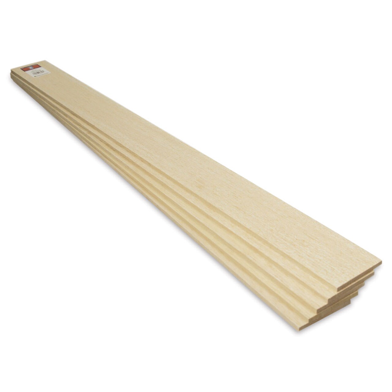 Midwest Products Balsa Wood Sheets - 5 Pieces, 1/4" x 3" x 36"